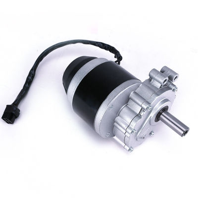 Động cơ giảm tốc hai giai đoạn Động cơ xe lăn Tốc độ thấp Nam châm vĩnh cửu Động cơ bánh răng chải 250W 24V