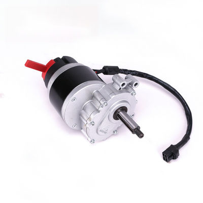 Động cơ giảm tốc hai giai đoạn Động cơ xe lăn Tốc độ thấp Nam châm vĩnh cửu Động cơ bánh răng chải 250W 24V
