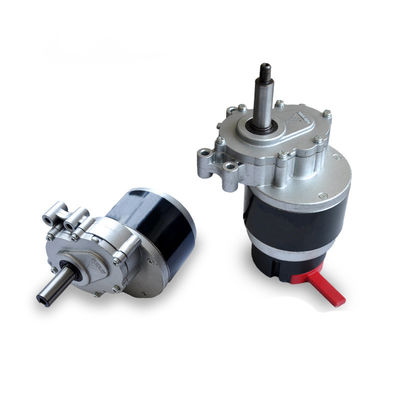 Động cơ giảm tốc hai giai đoạn Động cơ xe lăn Tốc độ thấp Nam châm vĩnh cửu Động cơ bánh răng chải 250W 24V