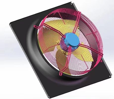 Quạt thông gió công nghiệp 600-900mm Quạt làm mát dọc EC kích thước lớn cho kho nhà kính