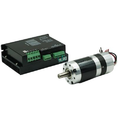 Động cơ không chổi than 56JBX DC24v 20-100W với hộp số hành tinh cho thiết bị điều khiển chính xác