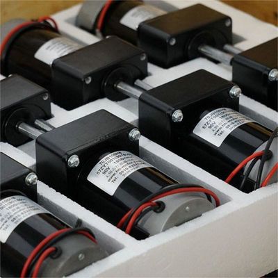 Động cơ bánh răng thu nhỏ 70jb Độ ồn thấp 24-48V để truyền tải hậu cần