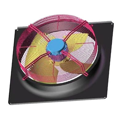 Quạt hướng trục công nghiệp 3 pha Máy thổi 380V 850mm cho các đơn vị ống dẫn đơn nhất