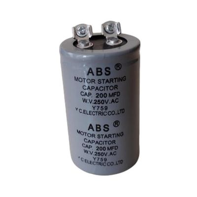 Tụ điện động cơ điện 40-200Uf Chống cháy nổ loại C cho động cơ máy giặt