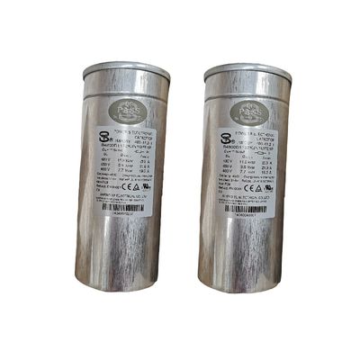 1-100uf Động cơ chạy Tụ điện Điều hòa Đơn Kép CBB65 450VAC